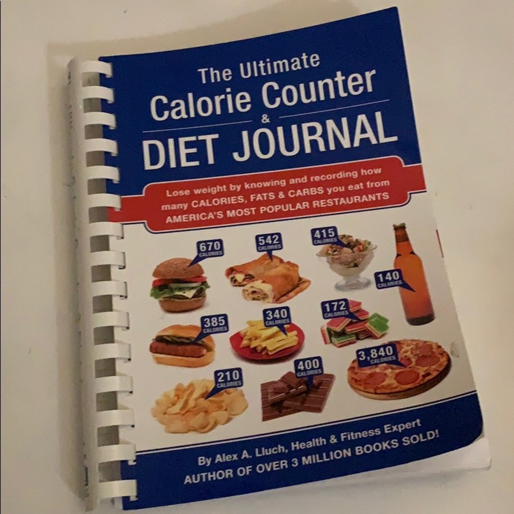 The ultimate calorie counter journal